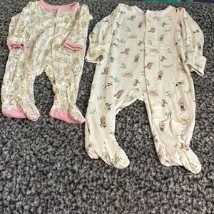2 Magnetic Me footies bundle - newborn and 0-3 months